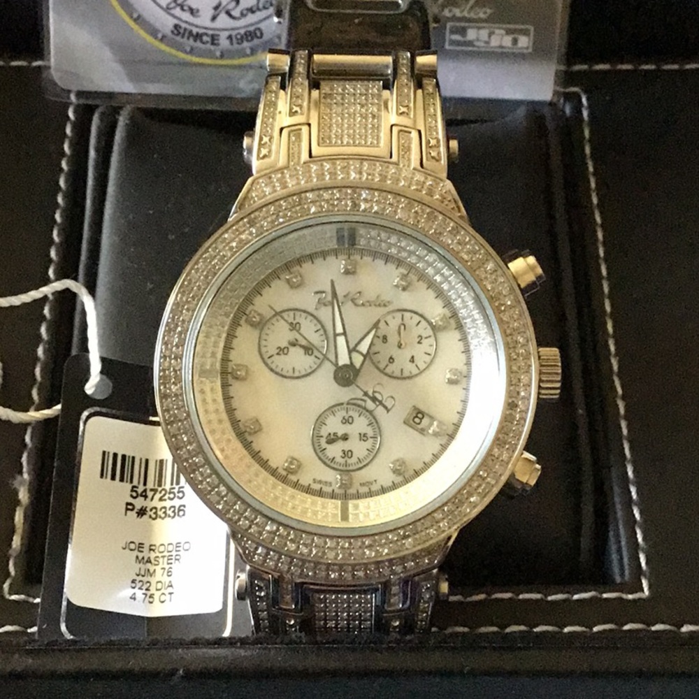 Joe Rodeo Master JJM76 4.75ct watch.